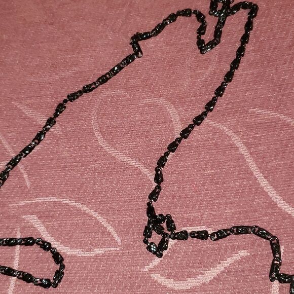 VNTG Evening Black Metal Mesh Crossbody Purse - Picture 4 of 8